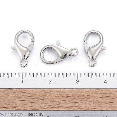 Zinc Alloy Lobster Claw Clasps E105-NF-1