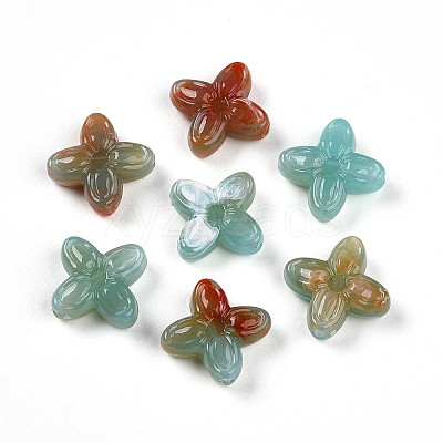 Transparent Acrylic Beads X1-TACR-T028-35I-1