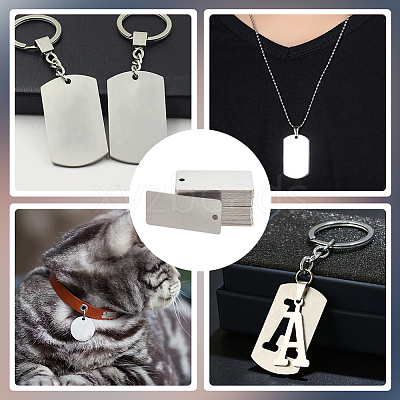 30Pcs 304 Stainless Steel Big Pendants STAS-OC0001-32-1