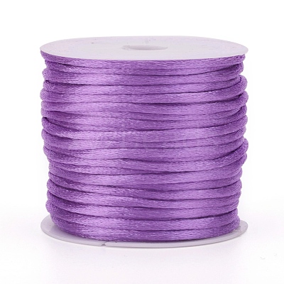 Nylon Satin Rattail Cords NWIR-L006-1.5mm-07-1