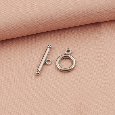 Stainless Steel Toggle Clasps PW-WG4910C-03-1