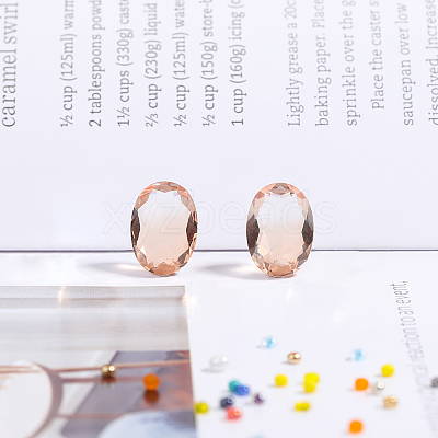 Pointed Back Glass Rhinestone Cabochons RGLA-OC0001-03D-1