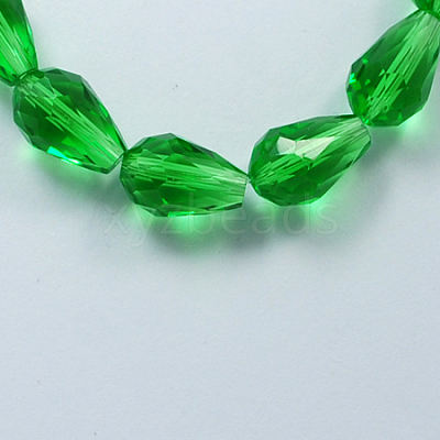 Glass Beads Strands GLAA-R024-15x10mm-6-1