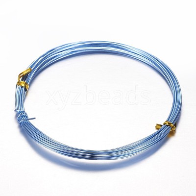 Round Aluminum Craft Wire AW-D009-1.5mm-10m-19-1
