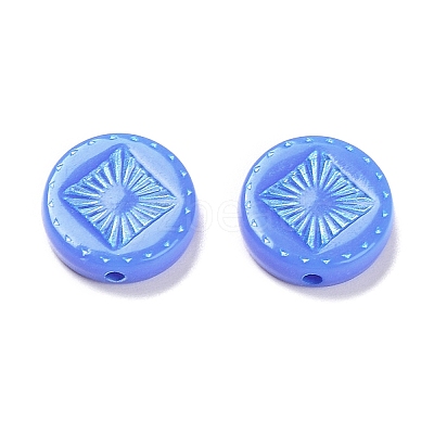 Opaque Acrylic Beads LS-OACR-G016-07I-1