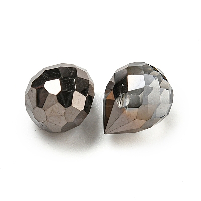 Electroplated Glass Beads EGLA-K062-01A-HP01-1