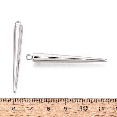 304 Stainless Steel Pendants STAS-T075-22E-P-1