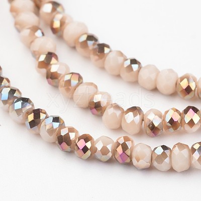 Electroplate Glass Beads Strands EGLA-P018-2mm-H07-3A-1