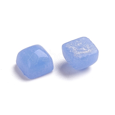 Glass Mosaic Tiles Cabochons GLAA-G072-04H-1