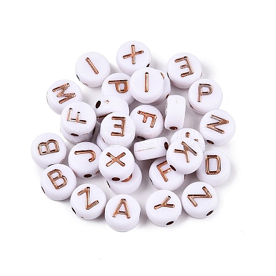 Plating Acrylic Beads PACR-Q112-07C-1