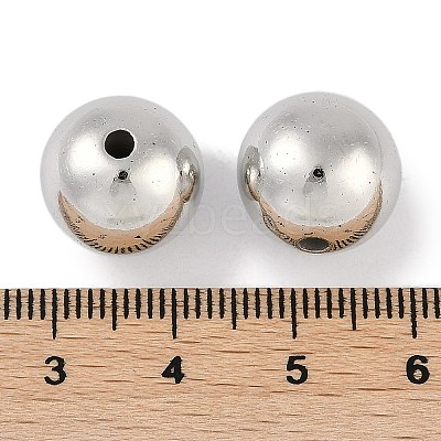 CCB Plastic Round Beads ALUM-U001-08C-08-1