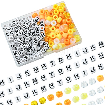 Transparent & Opaque Acrylic Beads KY-FS0001-26C-1