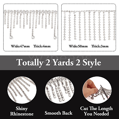 2 Yrads 2 Style Iron with Glass Cup Chain CH-TA0001-03-1