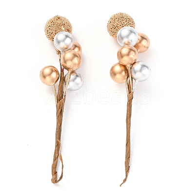 Foam Artificial Christmas Berries with Branch LS-DIY-B019-02D-1