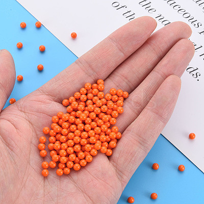 Opaque Acrylic Beads X-MACR-S373-62A-08-1