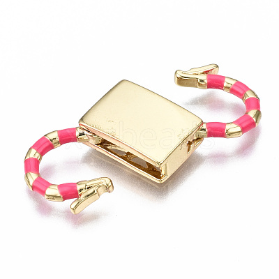 Brass Clasps KK-S362-003-NR-1