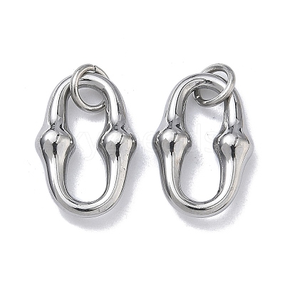 304 Stainless Steel Pendants STAS-C170-01P-1