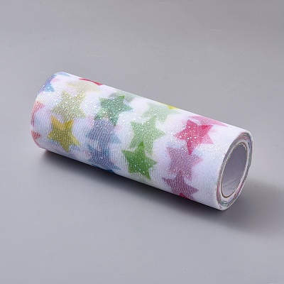 Star Deco Mesh Ribbons OCOR-I005-D02-1