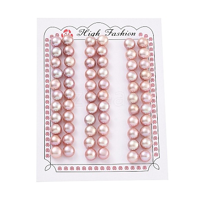 Grade 6A Natural Cultured Freshwater Pearl Beads PEAR-N018-6A-8085C-1