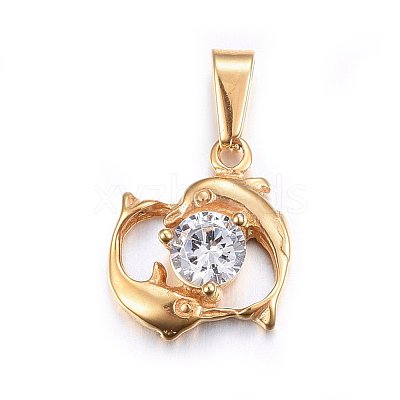 304 Stainless Steel Charms STAS-P216-72G-1