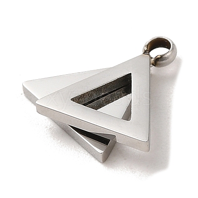 Non-Tarnish 304 Stainless Steel Charms STAS-L022-261P-1