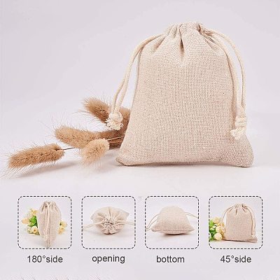 Cotton Packing Pouches Drawstring Bags ABAG-PH0002-31-1
