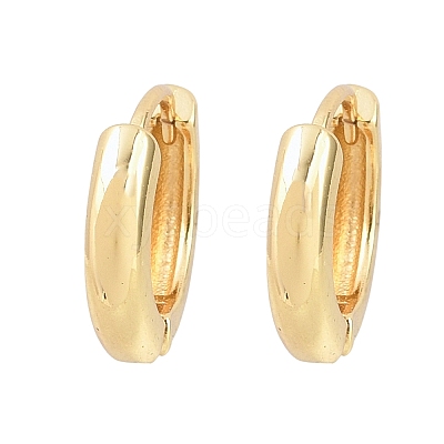 Brass Hoop Earrings EJEW-A156-14B-G-1