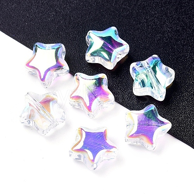 Electroplate Glass Beads X-EGLA-E059-G05-1
