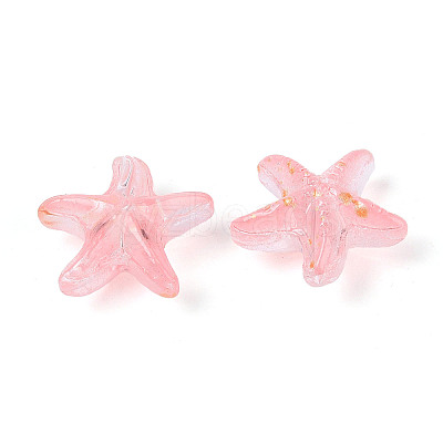 Frosted Glass Beads FGLA-T005-01I-1