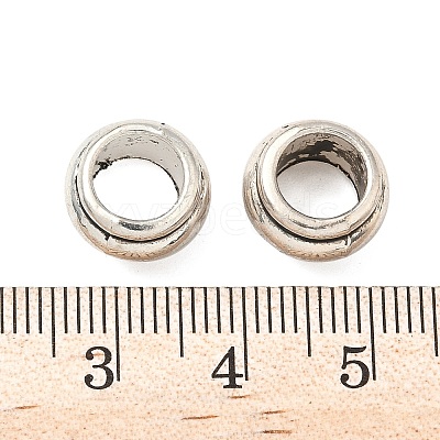 Tibetan Style Alloy Beads TIBEB-L008-06AS-1