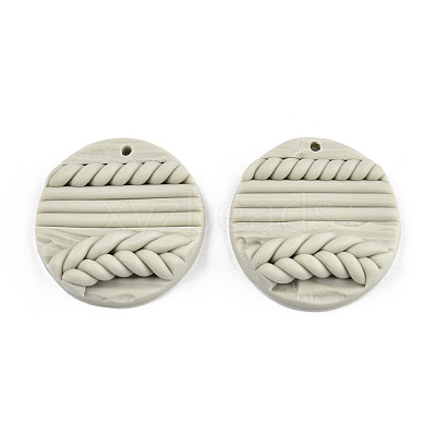 Handmade Polymer Clay Pendants CLAY-N010-092A-1