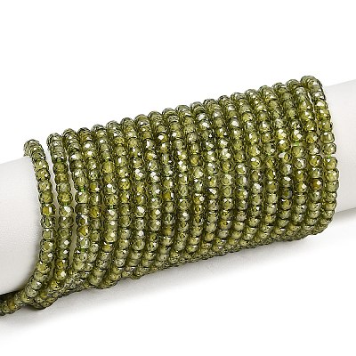Cubic Zirconia Bead Strands ZIRC-G001-01J-1