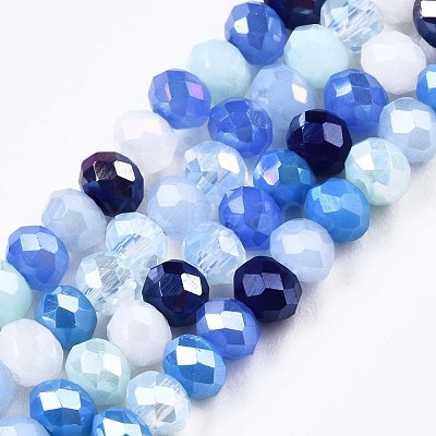 Glass Beads Strands GLAA-T006-16C-1