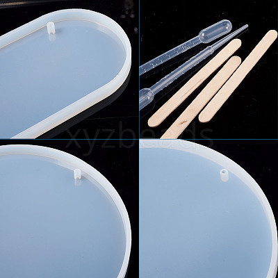 DIY Silicone Hangtag Molds DIY-TA0008-29-1