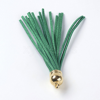 Faux Suede Tassel Big Pendant Decorations X-FIND-T003-A42-1