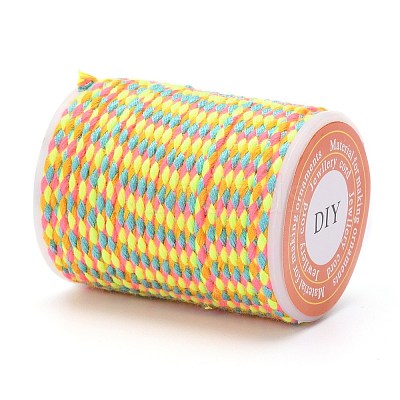 4-Ply Polycotton Cord with Metallic Thread OCOR-Z003-D22-1