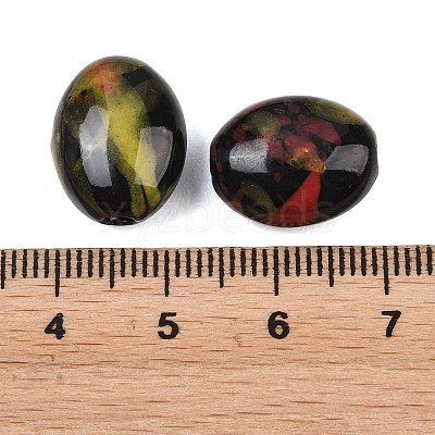 Handmade Porcelain Beads X-PORC-S496-P06-1