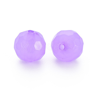 Imitation Jelly Acrylic Beads MACR-S373-97B-E04-1