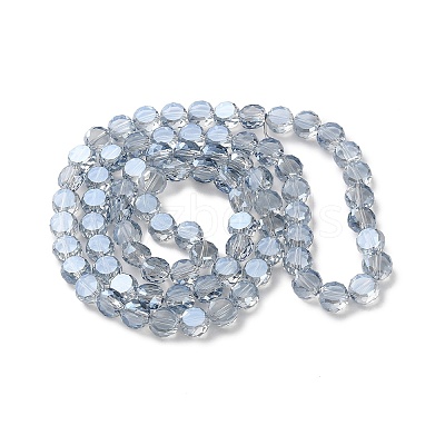 Electroplate Glass Beads Strands EGLA-C010-01A-PL03-1