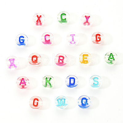 Transparent Clear Acrylic Beads MACR-YW0001-23G-1