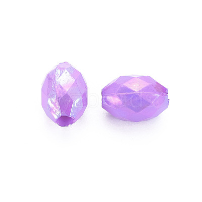 Opaque Acrylic Beads TACR-S153-32I-04-1