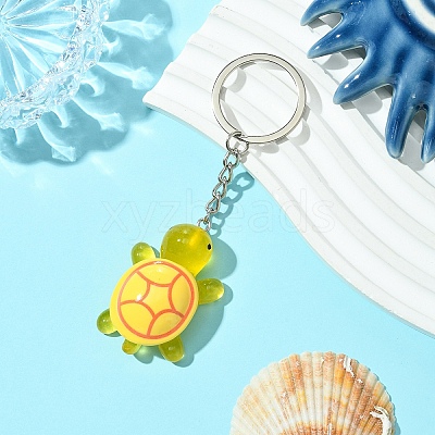 Tortoise Resin Keychain KEYC-YW00149-06-1