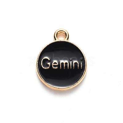 Alloy Enamel Pendants LS-ENAM-S124-01B-08I-1