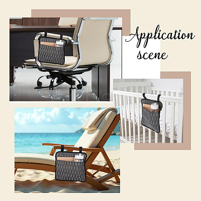 Cloth Beach Chair Storage Hanging Bag AJEW-WH20054-196C-1