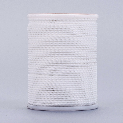 Round Waxed Polyester Cord YC-G006-01-1.0mm-02-1