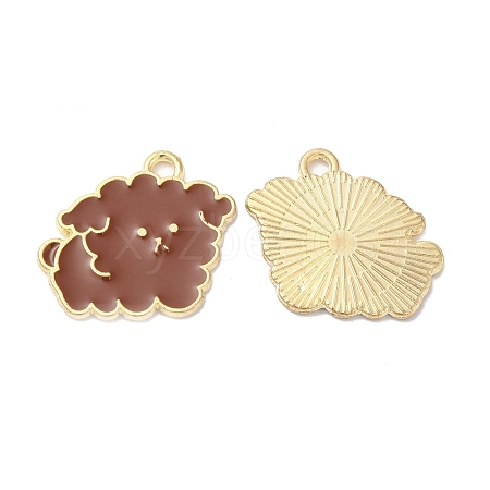 Alloy Enamel Pendants ENAM-D046-22G-01-1