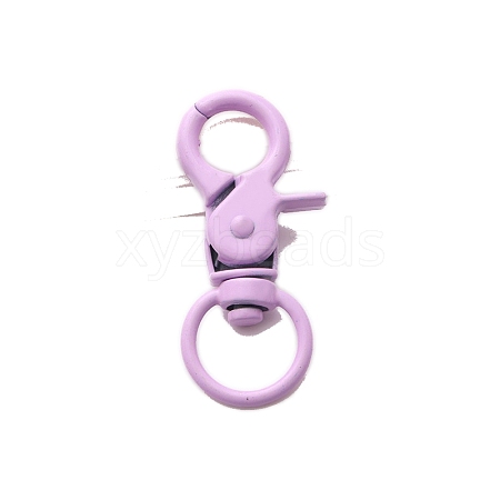 Spray Painted Iron Swivel Lobster Claw Clasps PW-WGA4F6C-04-1