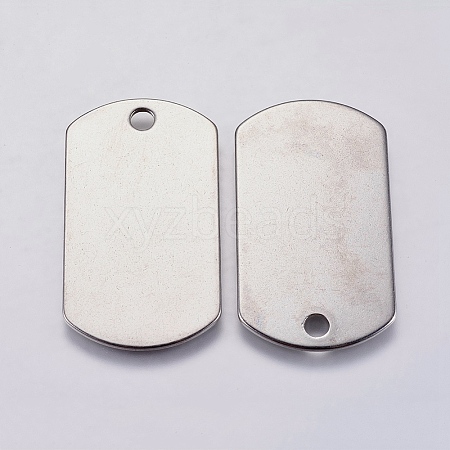 Tarnish Resistant 304 Stainless Steel Pendants STAS-P225-035P-1