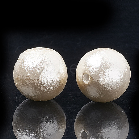 Compressed Cotton Pearl Beads X-WOVE-S114-16mm-12-1