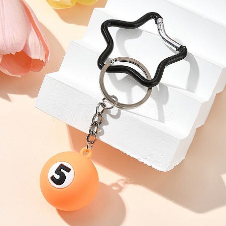 PVC Keychain HJEW-YW00041-05-1
